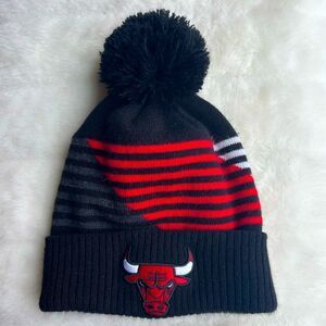Chicago Bulls Knit Beanie Winter Adult Hat OSFM